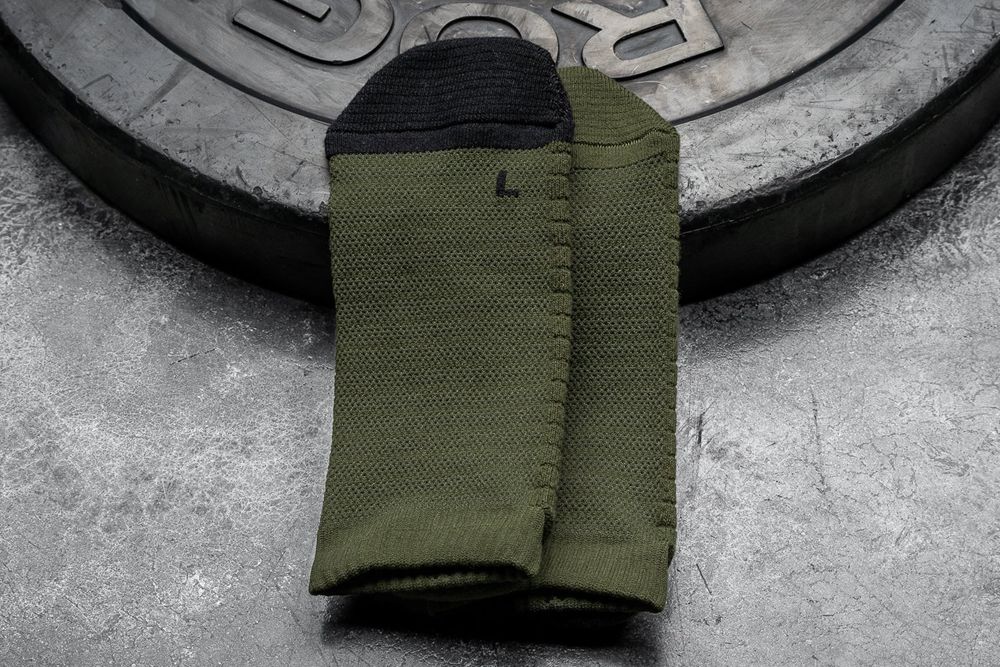 NOBULL Low Socks - Army Black - Ireland (3492JSBCT)